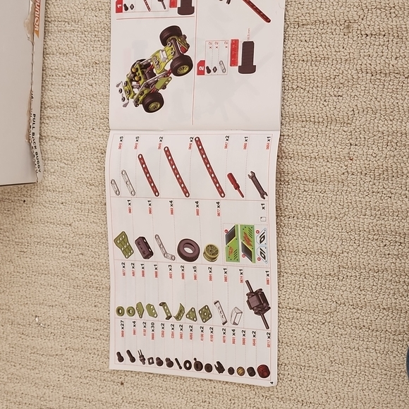 Meccano Junior Pull-Back Buggy - Picture 5 of 8